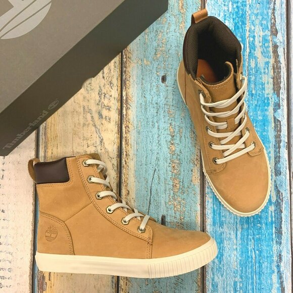 Timberland Women's Skyla Bay 6-Inch Boots, Wheat Nubuck  A2C3S - SIZES  8.5 - 9 - Picture 2 of 6